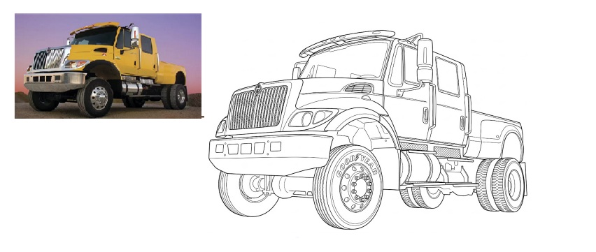 line art vectorization -1