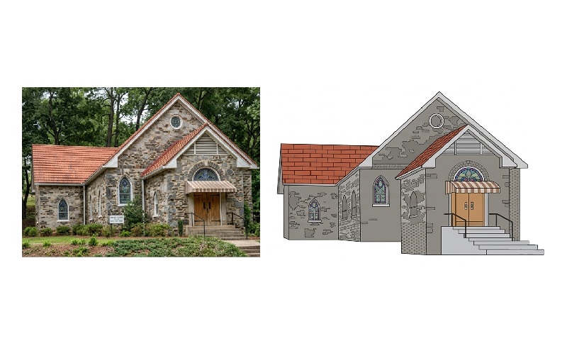 real photo to flat color vectorization1