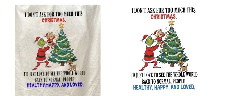 tshirt logo to vector conversion