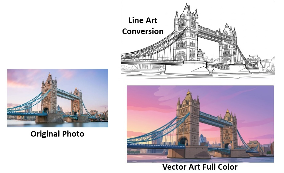 Full Color Vector Conversion