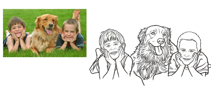 pets image to vector conversion1