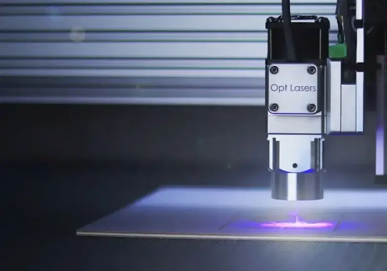 Laser cutter using cut-ready vector files