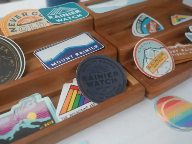 Stickers and labels printed after PNG to vector conversion