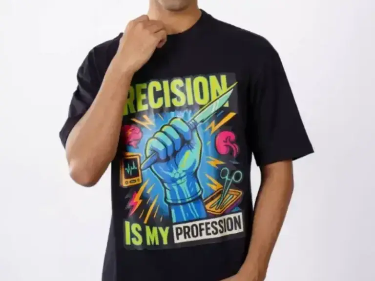 T-shirt printing with artwork from raster to vector conversion