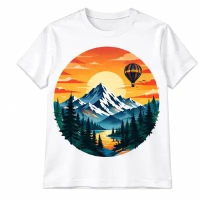 Nature and outdoor t-shirt vector design