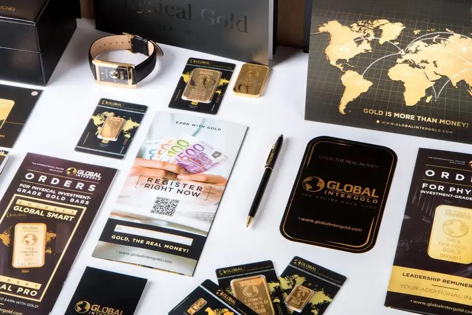 Branding stationery and business cards with a vector logo