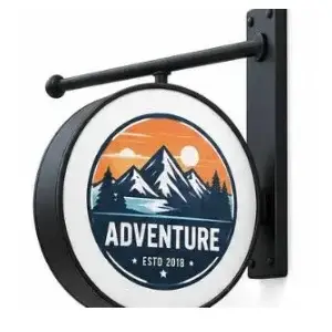 Sign company vector signage